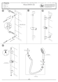 Notice Mora MMIX S5 Pomme de douche