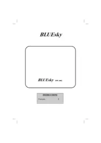 Notice BLUESKY BPE 3002 Chauffage