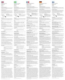 Notice SILVA EX1 Podomètre