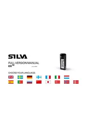 Notice SILVA EX10 Podomètre