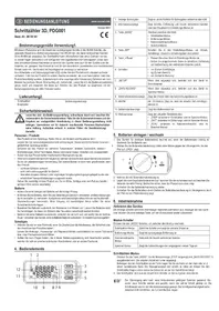 Notice CONRAD PDG001 Podomètre