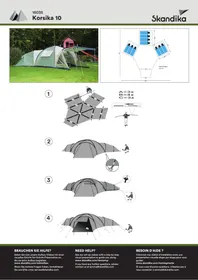 Notice Skandika KORSIKA 10 Tente