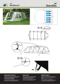 Notice Skandika NORDLAND 6 Tente