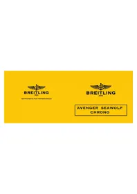 Breitling Avenger Seawolf Chrono Blacksteel - Relógio