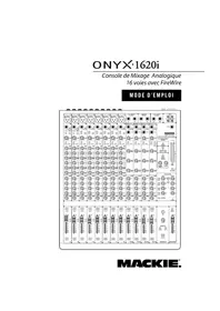 MACKIE Onyx 1620i - Table de mixage