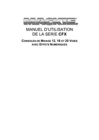 MACKIE CFX 12 - Table de mixage