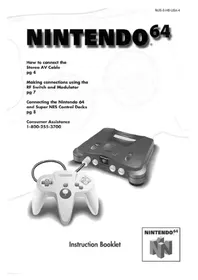 NINTENDO N64 - Console
