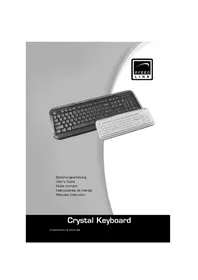 Notice Speedlink CRYSTAL SL6446 Tastiera