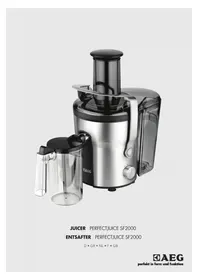 AEG PerfectJuice SF2000 - Extracteur de jus