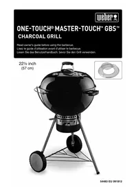 Notice WEBER ONETOUCH MASTERTOUCH GBS Barbecue