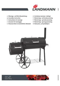 Notice LANDMANN SMOKER 11093 Barbecue