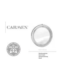Notice Carmen BM6500 Mirroir