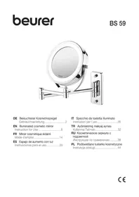 Notice BEURER BS 59 Aydınlatmalı kozmetik ayna