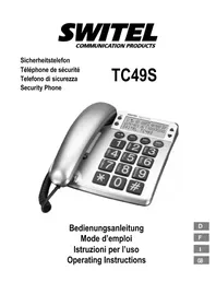 Notice SWITEL TC49S Phone