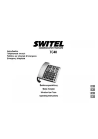 Notice SWITEL TC40 Phone