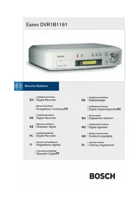 BOSCH DVR1B1161 - VCR