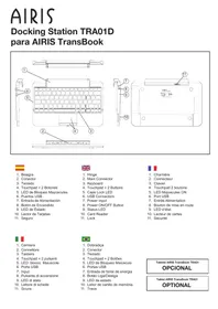 Notice AIRIS TRANSBOOK TRA01 Tablette
