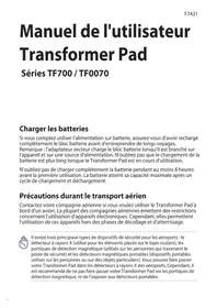 ASUS Transformer Pad TF0070 - Tablette