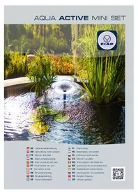 Notice Fiap AQUA ACTIVE MINI SET 3000 Water pump