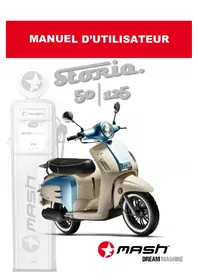 Notice Mash STORIA 50CC Scooter