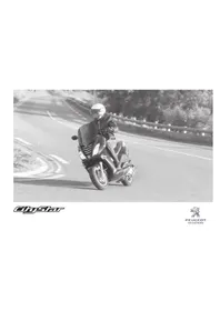 Notice PEUGEOT CITYSTAR 50CC Scooter