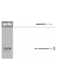 Notice APRILIA SPORTCITY 200 (2004) Scooter