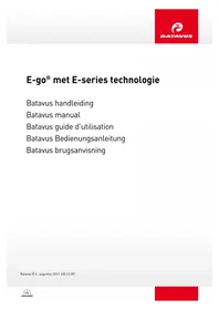 Notice Batavus MONACO EGO Vélo électrique