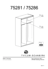 Notice Tvilum 75286 Armoire