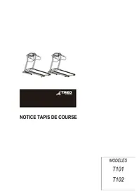 Notice TREO T102 Tapis de course