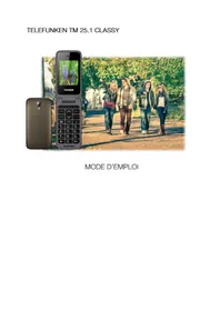 TELEFUNKEN Classy TM 25.1 - Smartphone