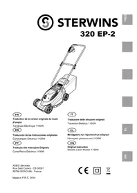 Notice STERWINS 320 EP2 χλοοκοπτικό