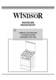 Notice WINDSOR WD55SCMTDF Cuisinière