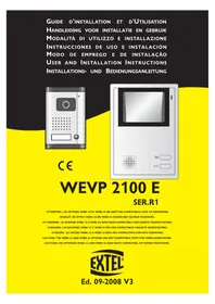 Notice EXTEL WEVP 2100 E Interphone
