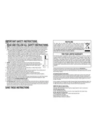 Notice Fluval SPEC Aquarium