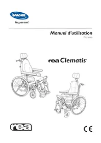 Notice Invacare REA CLEMATIS Fauteuil roulant