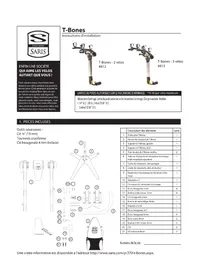 Notice Saris TBONES Porte-vélo