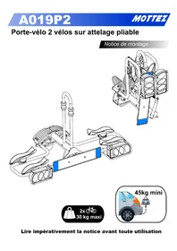 Notice MOTTEZ A019P2 Porte-vélo