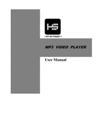 Notice Hipstreet HS7334 Mp3 player