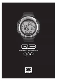 Notice CAT EYE Q3 Montre de sport