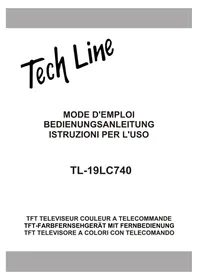 Notice TechLine TL19LC740 Fernseher