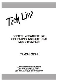 Notice TechLine TL26LC741 TV