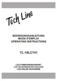 Notice TechLine TL19LC741 TV