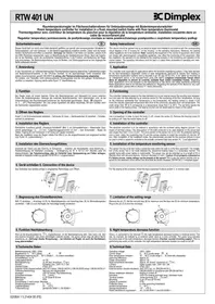 RTW 401 UN DIMPLEX