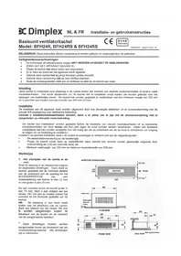 DIMPLEX BFH24RB - Verwarming