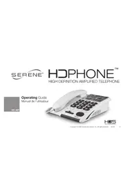 Notice Serene Innovations HD 40P Téléphone de bureau