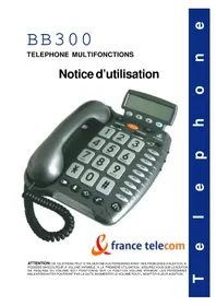 Notice GEEMARC BB300 Téléphone de bureau