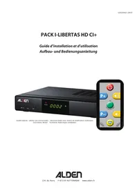 Notice Alden LIBERTAS HD CI+ Recepteur