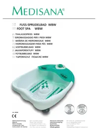 Notice MEDISANA WBW Apparecchio per massaggi