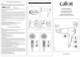 CALOR Powerline EML CV5052 - Sèche cheveux