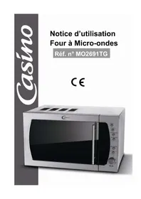 Notice Casino MO2691TG Four à micro-ondes